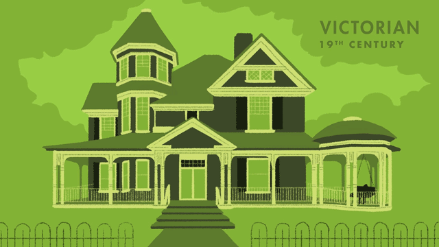 风格的复兴,不过比起英国,它在美国的应用更加广泛,比如 